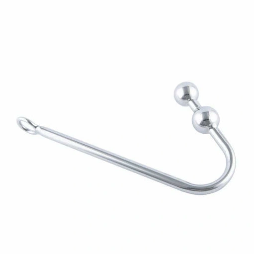 Stainless Steel Anal Balls Pleasurable Two 4417 Hook 0925